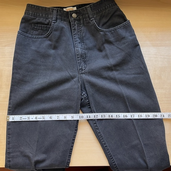 EUC Vintage Talbots High Waist Jeans Black Size 6 Petite - Picture 8 of 16